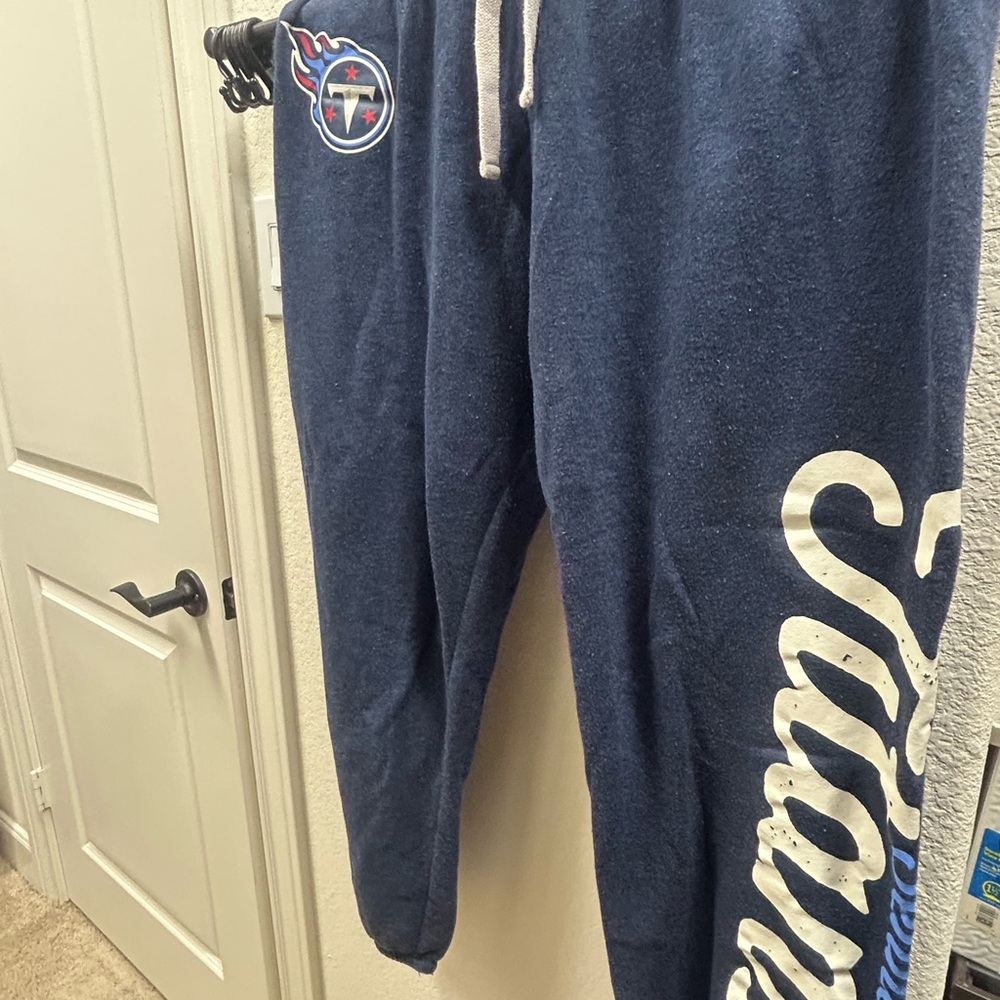 Ladies Blue Tennessee Titans Joggers with Logo